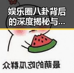 娱乐圈八卦背后的深度揭秘与社交新工具的崛起